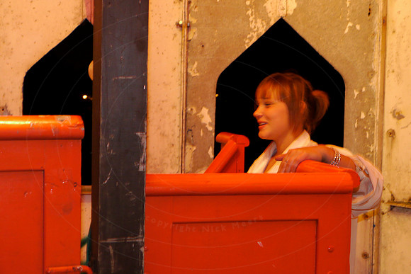 The Fairground at night, at the Black Country Living Museum, Dud