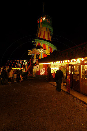 The Fairground at night, at the Black Country Living Museum, Dud