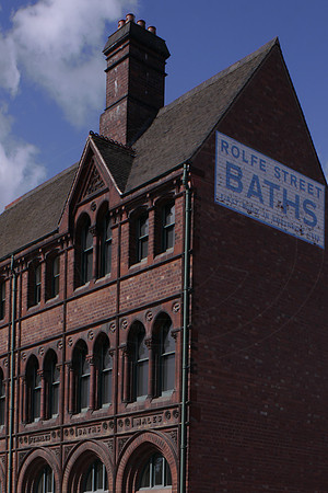 Rolfe Street Baths, at the Black Country Living Museum, Dudley