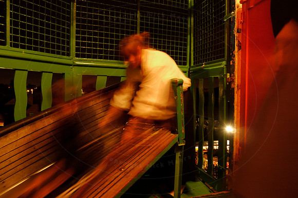 The Fairground at night, at the Black Country Living Museum, Dud