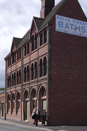 Rolfe Street Baths, at the Black Country Living Museum, Dudley