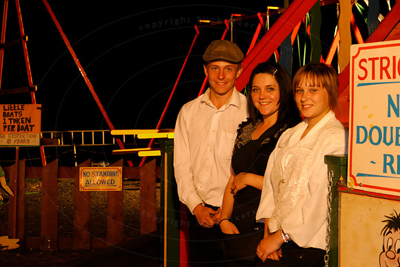 The Fairground at night, at the Black Country Living Museum, Dud