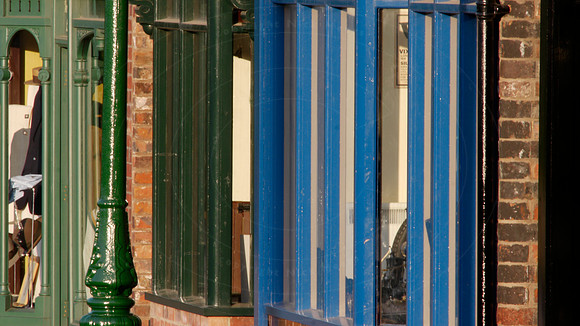 Oldbury Buildings Shops, at the Black Country Living Museum, Dud