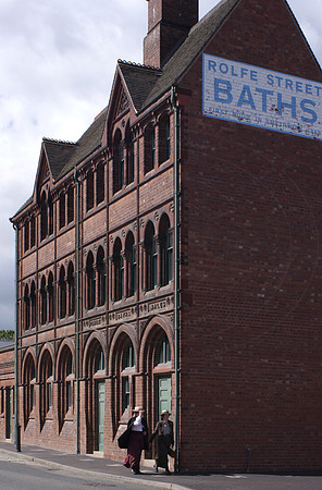 Rolfe Street Baths, at the Black Country Living Museum, Dudley